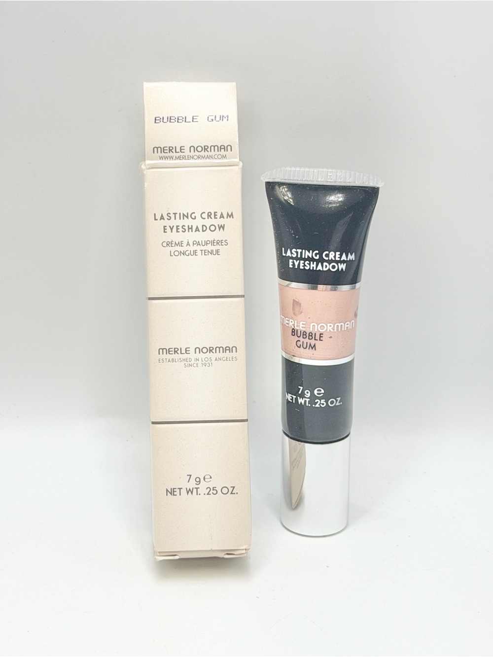 Merle Norman Lasting Cream Eyeshadow - Bubble Gum Pink